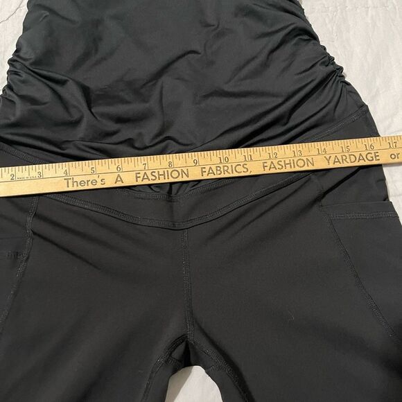 Belly Bandit Maternity Support Leggings Black Pregnancy Size large - Picture 7 of 8